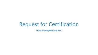 Complete your Request for Certification: Step-by-Step Guide