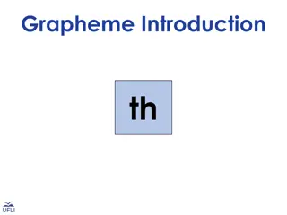Exploring Grapheme Introduction Activities for Learning Phonics