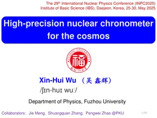 Understanding Nuclear Cosmochronology: A Deep Dive into Cosmic Age Determination