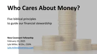 Biblical Principles for Financial Stewardship