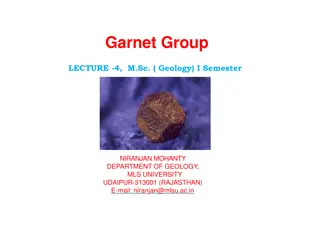 Exploring the Fascinating World of Garnet Group in Geology