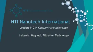 Leaders in Nanotechnology Magnetic Filtration Technology