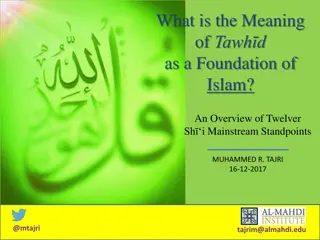 Understanding Tawheed - Foundation of Islam Explained