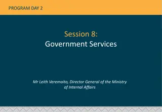 Vanuatu Government Decentralisation Reforms - Strategies for Effective Development
