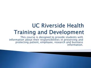 Patient Information Protection Training Course Overview