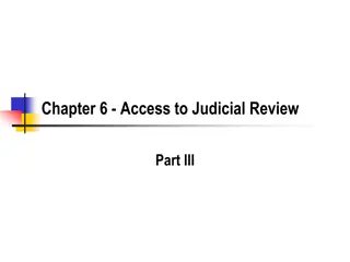 Understanding Access to Judicial Review in Administrative Law