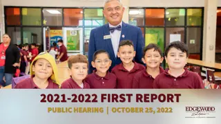 2021-2022 First Report Public Hearing Insights
