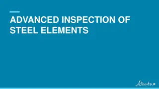 Advanced Inspection Techniques for Steel Elements
