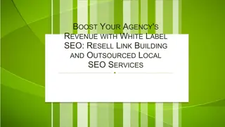Boost Your Agency's Revenue with White Label SEO Resell Link Building and Outsourced Local SEO Services