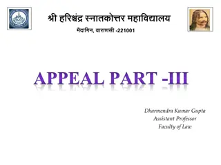 Appeal Procedures in Law: Remedies and Steps Explained