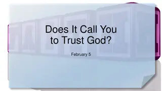 Understanding Faith Through Examples and Scriptures