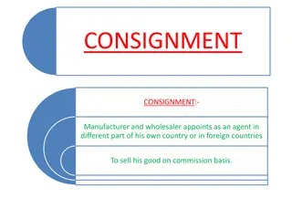 Understanding Consignment Sales and Journal Entries in Accounting