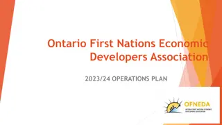 Ontario Indigenous Economic Development Association Plans 2023/24