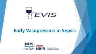 Vasopressors in Sepsis Clinical Trial Overview