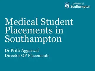 Medical Student Placements in Southampton - Opportunities with GP Placements