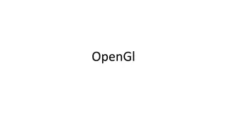 OpenGL Drawing Examples Using GLUT Library
