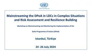 Mainstreaming DPoA in Fragile Situations: Risks, Adaptability, and Resilience Workshop