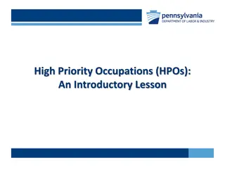 Understanding High Priority Occupations: Key Insights and Importance