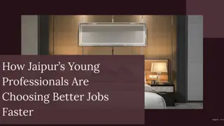 How Jaipur’s Young Professionals Are Choosing Better Jobs Faster