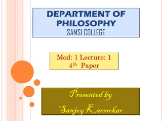 Exploring Propositional Logic and Truth Tree Method in Philosophy Lecture