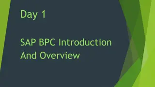 SAP BPC Introduction and Overview | Key Figures, Installation, Clients