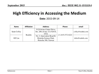Efficient Medium Access Approach for IEEE 802.11-15 Devices