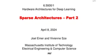 Sparse Architectures for Deep Learning: An Insightful Study