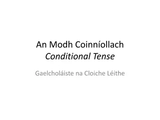 Master the Gaelic Conditional Tense: Learn with Interactive Examples