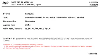 IMS Voice Transmission Protocol Overhead Analysis