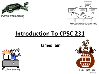 Effective Utilization of Course Resources for CPSC 231 with James Tam