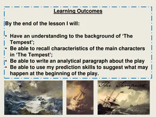 Understanding The Tempest: Characters, Setting, and Analysis