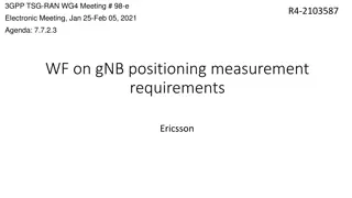 gNB Positioning Measurement Requirements Overview