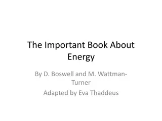 Forms and Transformations of Energy Explained in 'The Important Book About Energy'
