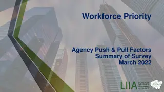 Survey Insights on Workforce Priority: Agency Factors & Employee Perspectives