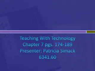 Enhancing Presentation Skills with Technology