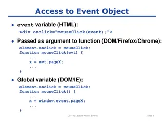 Advanced Event Handling Techniques in Web Development