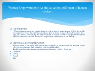 Empowering Women: A Call for Social Change in India