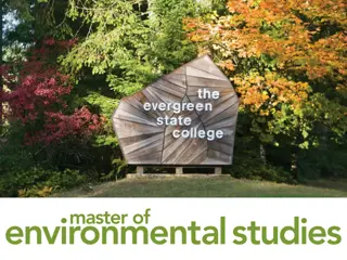Innovative Environmental Studies Program at Evergreen - Explore Your Potential