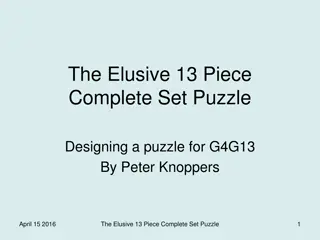 Designing a Unique 13-Piece Puzzle Set Inspired by Geometry and Symmetry