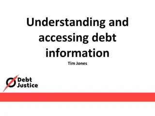 Accessing Debt Information: Understanding Debt Concepts and Types