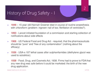 Evolution of Drug Safety Regulations: From Historical Tragedies to Modern Withdrawals