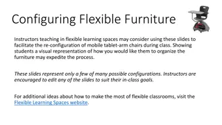 Configuring Flexible Furniture in Learning Spaces
