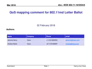 Improving QoS Mapping for IEEE 802.11 Networks