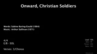 Onward Christian Soldiers: Verses and Visuals