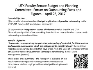 Insights into Potential Outsourcing Implications at UTK/UTIA