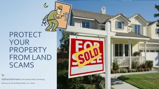 Protect Your Property - Avoid Land Scams and Frauds