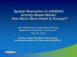 Understanding Spatial Resolution in SANDAG Activity-Based Model
