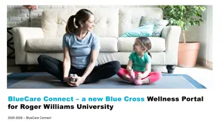 Blue Cross Wellness Portal at Roger Williams University 2025-2026