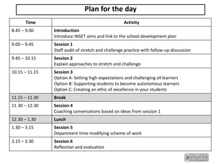 Effective Strategies for Implementing Stretch and Challenge Practices