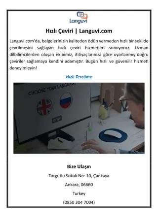 Hızlı Çeviri | Languvi.com
